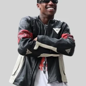 Buy 2025 F1 Miami Gp Travis Scott Yohji Yamamoto Pour Homme X Dainese Leather Jacket sale