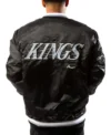 Buy Starter Los Angeles Kings Satin Black Full-Snap Jacket