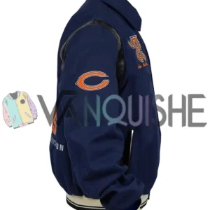 Chicago Bears Varsity Bomber Jacket right