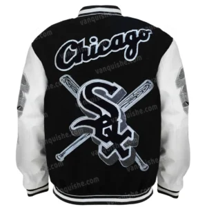 Chicago White Sox Varsity Wool Jacket Back