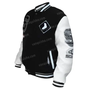 Chicago White Sox Varsity Wool Jacket Side Look