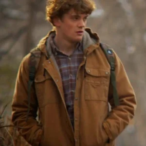 Clown in a Cornfield 2025 Vincent Muller Brown Cotton Jacket