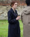 Code Of Silence S01 Charlotte Ritchie Wool Coat