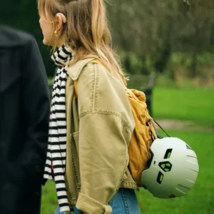 Code Of Silence S01 Rose Ayling-Ellis Green Cotton Jacket