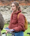 Code Of Silence S01 Rose Ayling-Ellis Puffer Jacket Front
