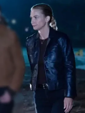 Criminal Minds S18 A.J. Cook Leather Jacket