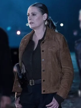 Criminal Minds S18 Paget Brewster Brown Jacket