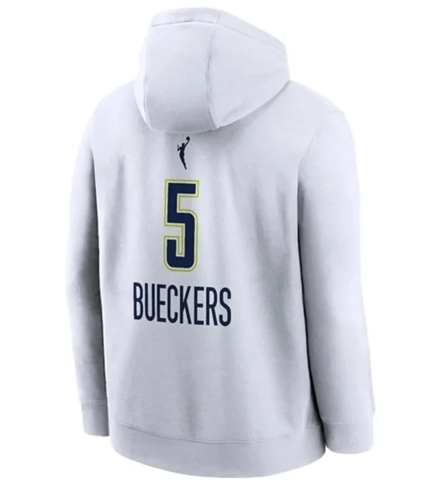 Dallas Wings Paige Bueckers Hoodie Back