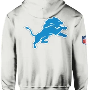 Dan Campbell Lions Hoodie Back