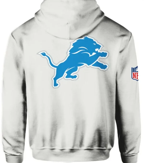 Dan Campbell Lions Hoodie Back