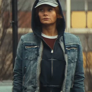 Deep Cover 2025 Bryce Dallas Howard Blue Denim Jacket