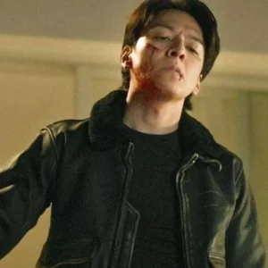 Demon City 2025 Masahiro Higashide Leather Jacket Side