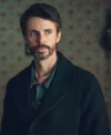 Dept. Q S01 Matthew Goode Black Coat