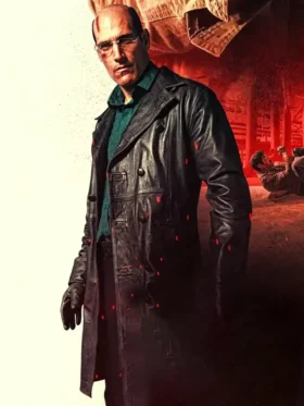 Diablo 2025 Marko Zaror Black Leather Coat Side