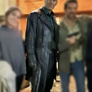 Diablo 2025 Marko Zaror Black Leather Coat