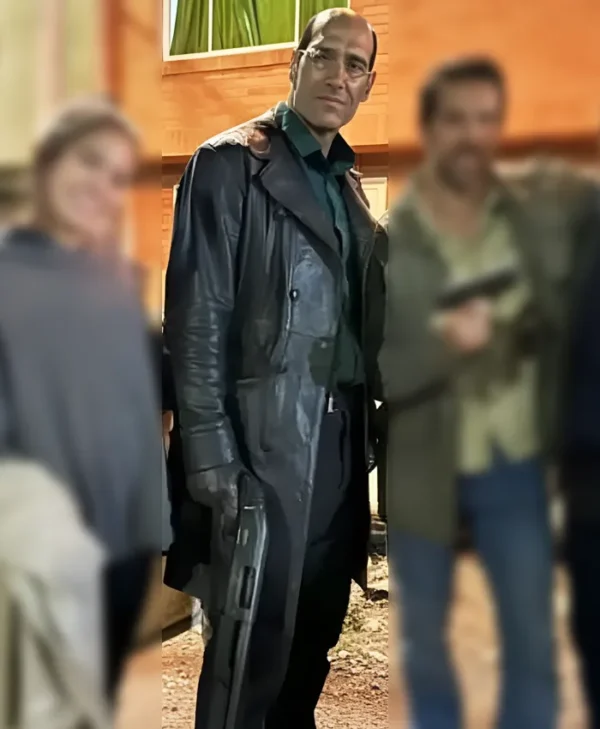 Diablo 2025 Marko Zaror Black Leather Coat