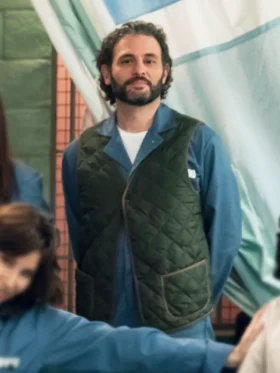 Elsbeth S02 Arian Moayed Quilted Vest