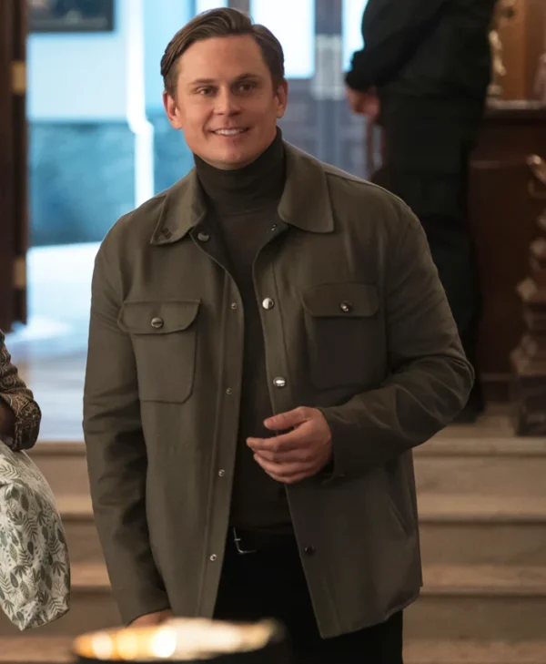 Elsbeth S02 Billy Magnussen Wool Jacket Side