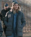Elsbeth S02 Elizabeth Lail Puffer Hooded Coat