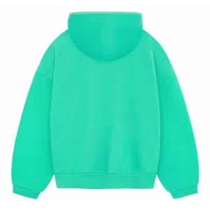 Essentials Green Hoodie Back