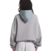 Essentials Liberty Grey Hoodie Back