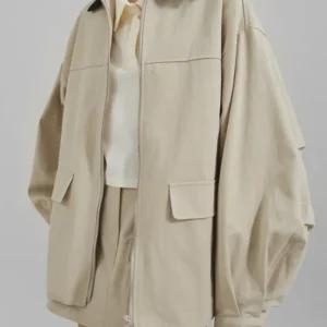 Eva Longoria Searching for Spain S01 Eva Longoria Beige Jacket