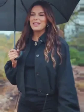 Eva Longoria Searching for Spain S01 Eva Longoria Black Cotton Jacket