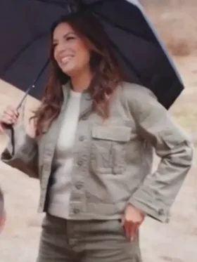 Eva Longoria Searching for Spain S01 Eva Longoria Cotton Jacket Side
