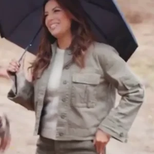 Eva Longoria Searching for Spain S01 Eva Longoria Cotton Jacket Side