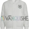 F1 The Movie 2025 Damson Idris White Bomber Jacket front