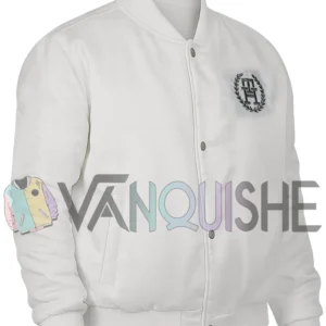 F1 The Movie 2025 Damson Idris White Bomber Jacket right