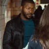 FBI Most Wanted S06 Edwin Hodge Black Leather Jacket
