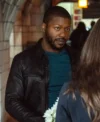 FBI Most Wanted S06 Edwin Hodge Black Leather Jacket