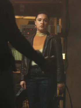 FBI Most Wanted S06 Hana Gibson Leather Jacket Side