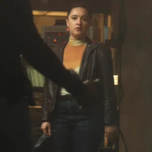 FBI Most Wanted S06 Hana Gibson Leather Jacket Side