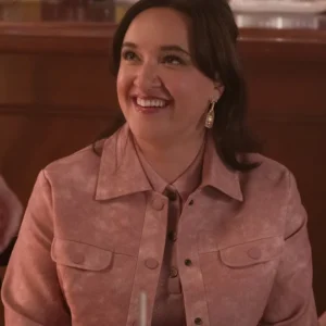 FBI Most Wanted S06 Hana Gibson Pink Suede Jacket Side