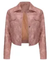 FBI Most Wanted S06 Hana Gibson Pink Suede Jacket