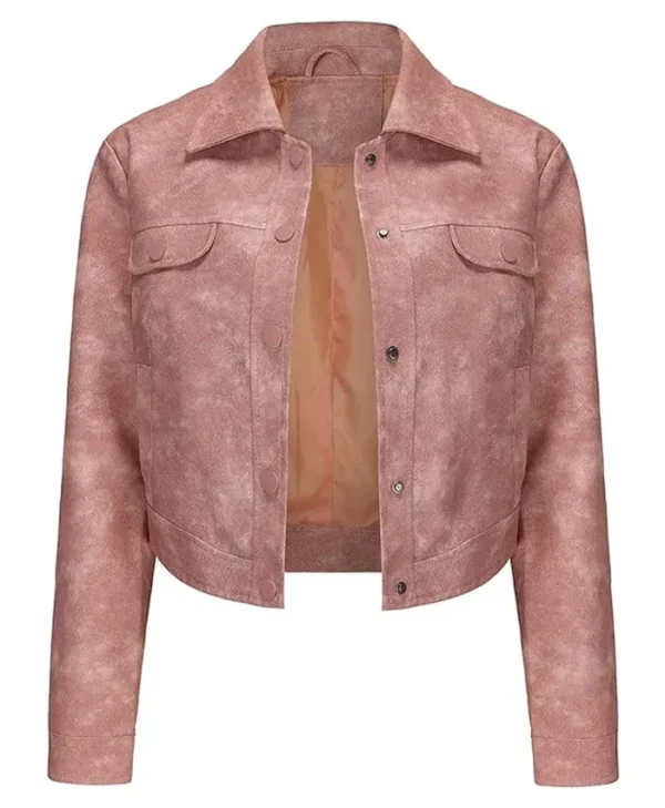 FBI Most Wanted S06 Hana Gibson Pink Suede Jacket