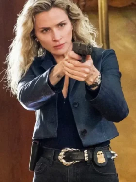 FBI Most Wanted S06 Nina Chase Cropped Blazer Back