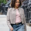 FBI Most Wanted S06 Roxy Sternberg Cropped Jacket Side