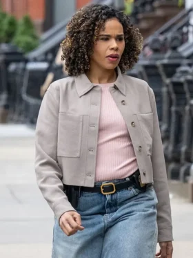 FBI Most Wanted S06 Roxy Sternberg Cropped Jacket Side