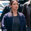 FBI S07 Emily Alabi Blue Bomber Jacket