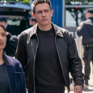 FBI S07 John Boyd Bomber Leather Jacket