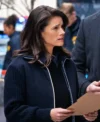 FBI S07 Missy Peregrym Blue Bomber Jacket