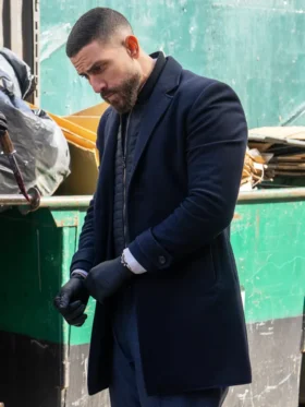 FBI S07 Zeeko Zaki Wool Coat Side