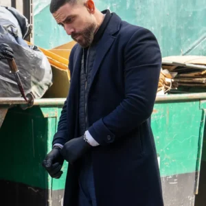 FBI S07 Zeeko Zaki Wool Coat Side