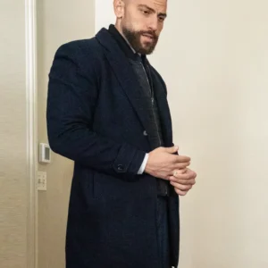 FBI S07 Zeeko Zaki Wool Coat