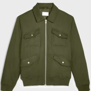 Found S02 Karan Oberoi Green Bomber Jacket