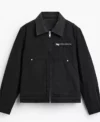 Found S02 Parker Queenan Black Denim Jacket