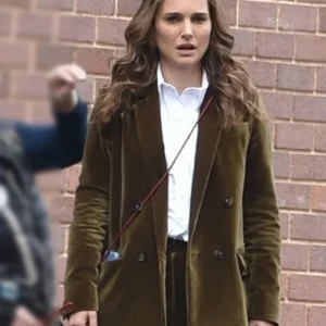 Fountain of Youth 2025 Natalie Portman Velvet Blazer Side
